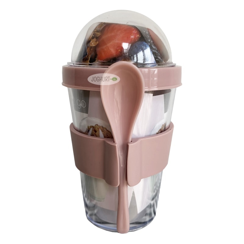 Pot à yaourt - Rose