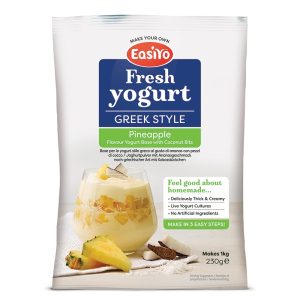 EasiYo Yaourt Ananas avec morceaux de noix de coco
