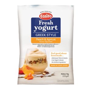EasiYo Yaourt à la grecque Pêche et Abricot