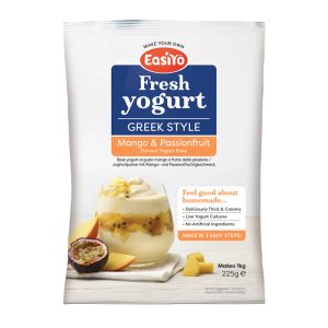 EasiYo Yaourt à la grecque Mangue et Fruit de la passion