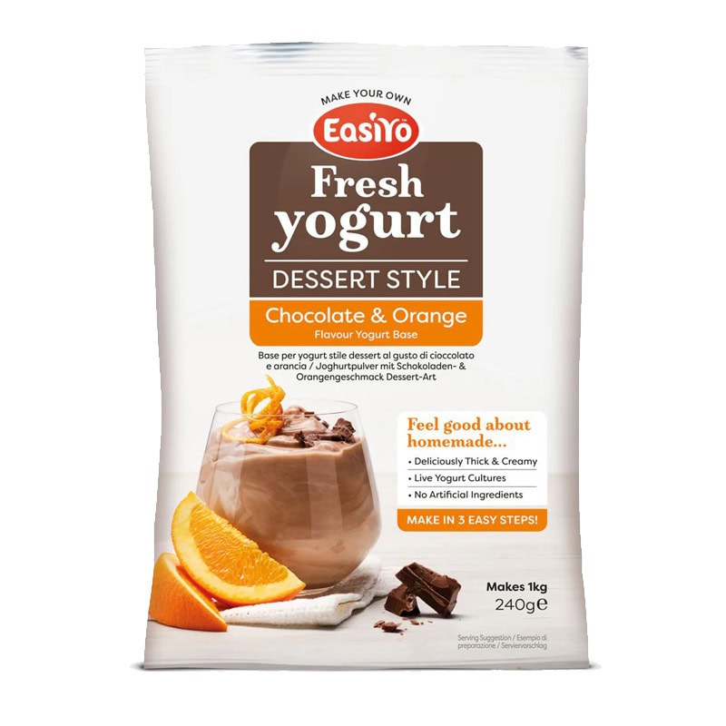 EasiYo Yaourt Dessert Chocolat & Orange