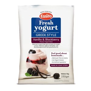 EasiYo Yaourt à la grecque Vanille et Mûre