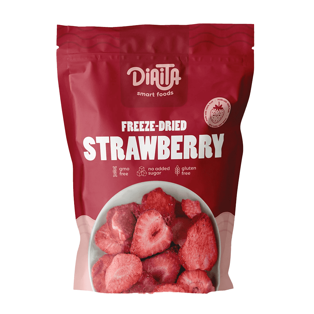 Fraises lyophilisées