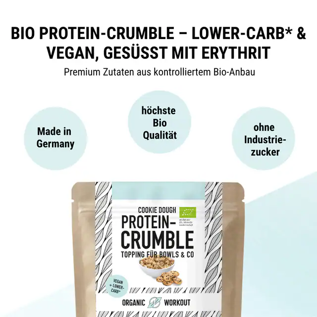 Protein Crumble Cookie Dough Bio – photo 3