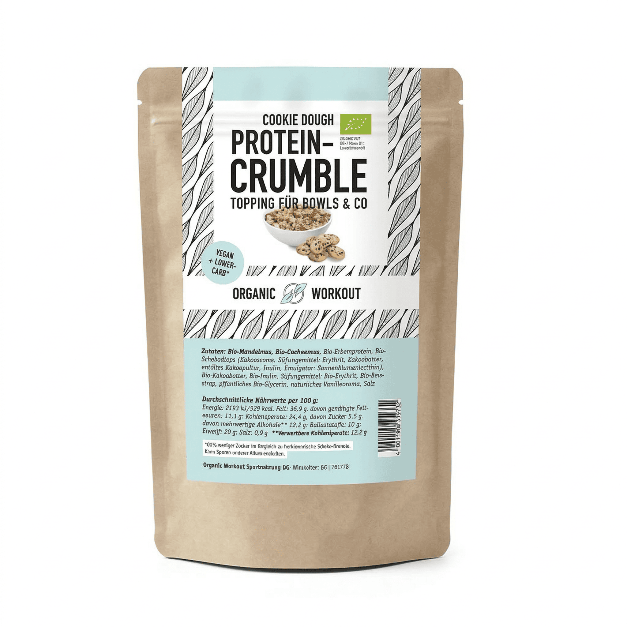Protein Crumble Cookie Dough Bio