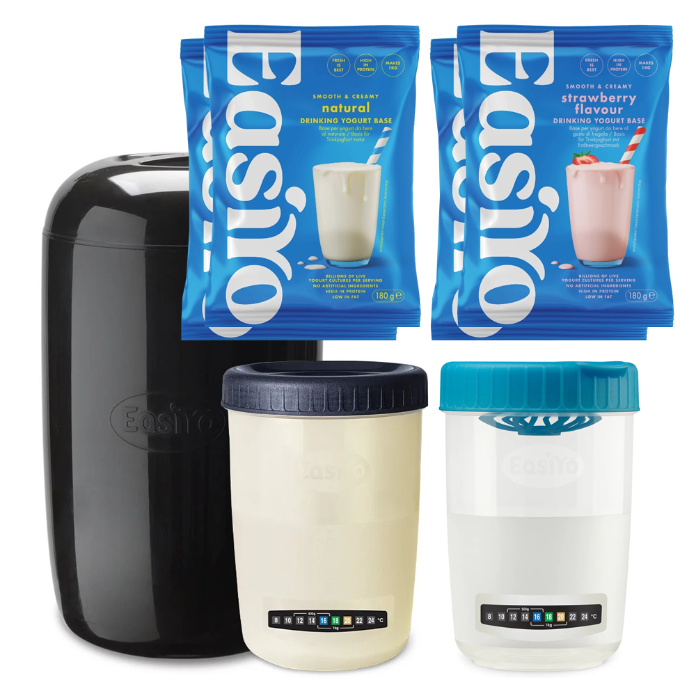 EasiYo Pack de démarrage Yaourt à boire
